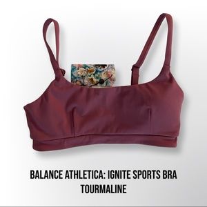 Balance Athletica: Ignite Sports Bra: Tourmaline